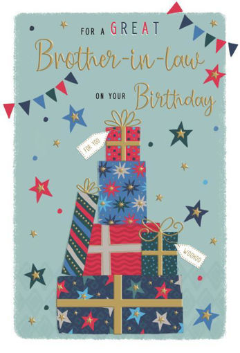 Picture of FOR A GREAT BROTHER-IN-LAW BIRTHDAY CARD
